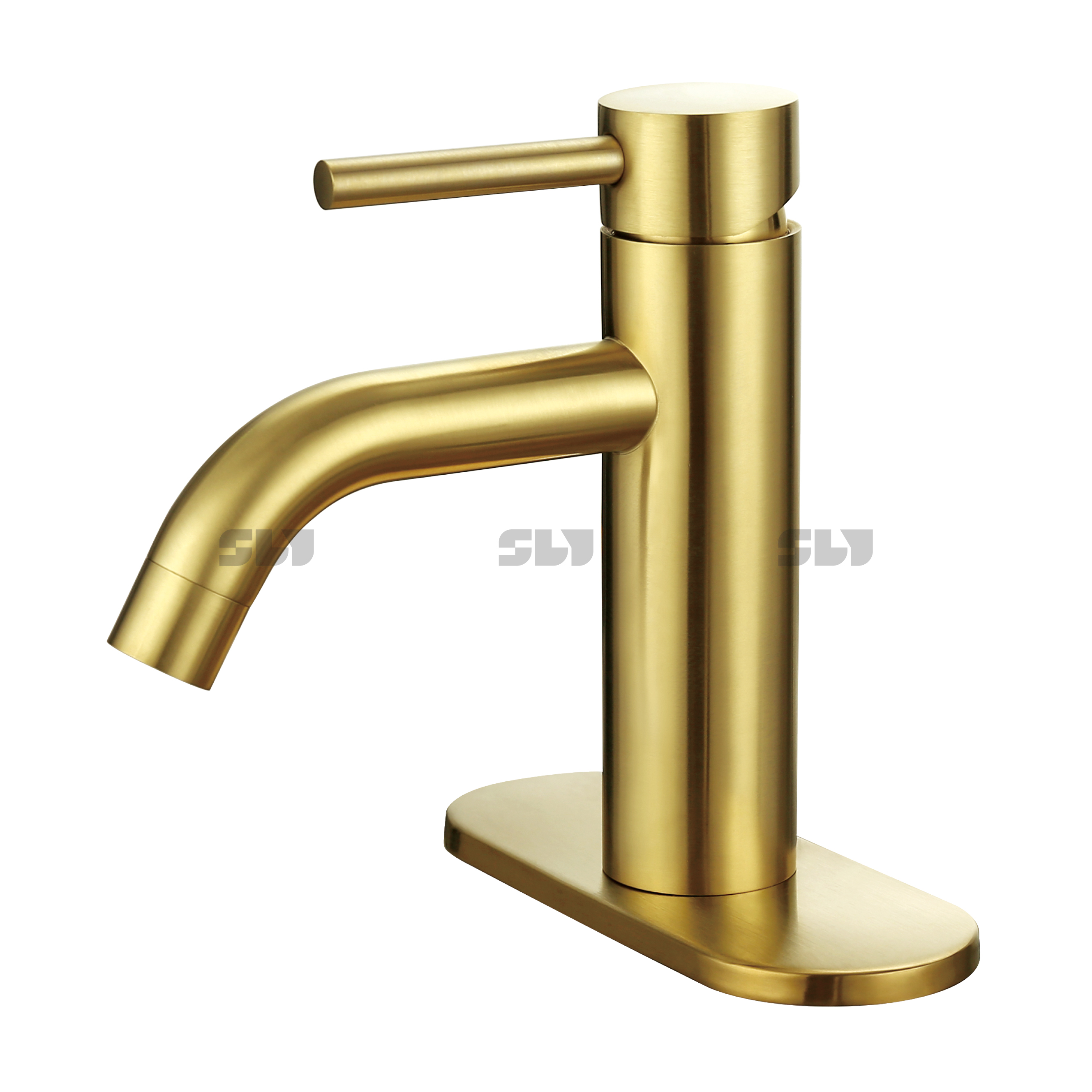 2022 SLY American Basin Vintage Upc Gold Single Hole Unlacquered Brass