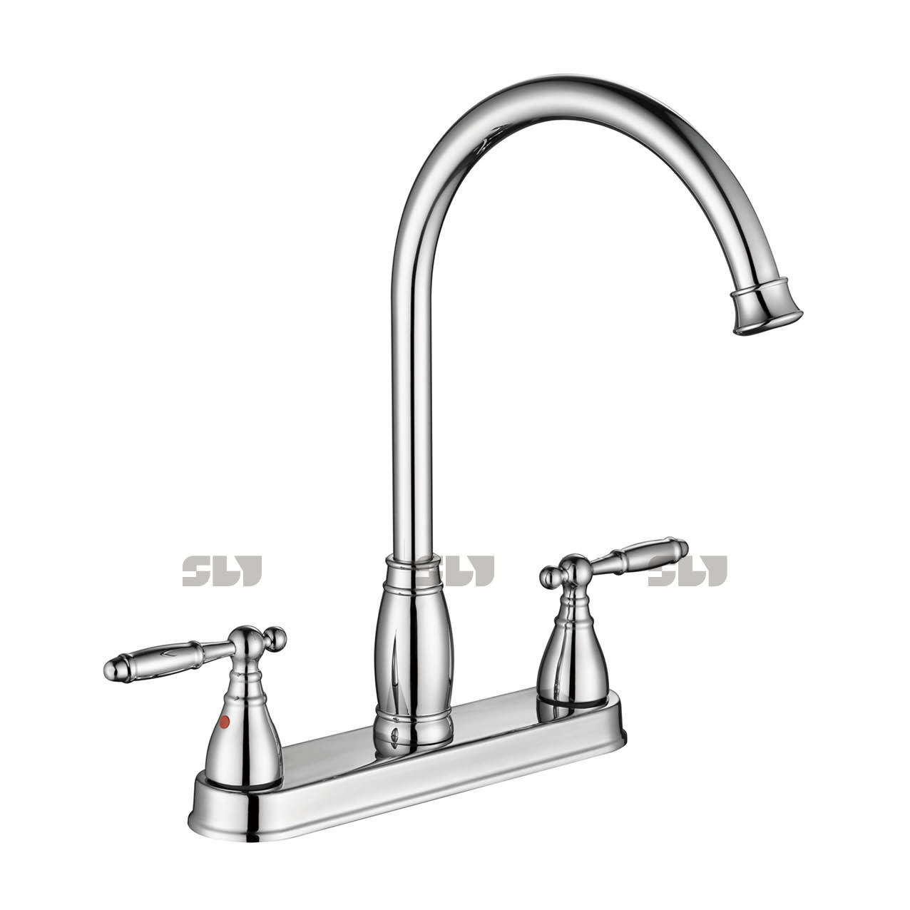 SLY Dual Handle Kitchen Faucet 8inch Water Faucet with Chrome Buy